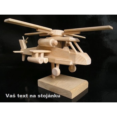 Soly Europe Vojenská helikoptéra Apache 31cm
