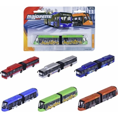 Majorette MAN City Autobus, Električka kovové, 6 druhov