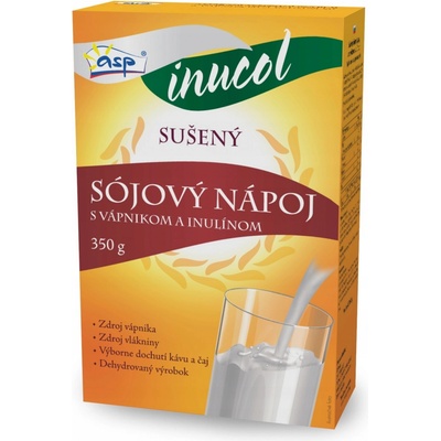 Dimica SÓJOVÝ NAPOJ INUCOL sušený s vápnikom a inulínom 350 g
