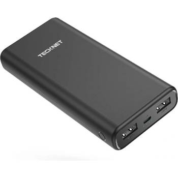 TeckNet Външна батерия/power bank/ TeckNet EBT01192BA01, 20000mAh, черна (EBT01192BA01 / 50063)