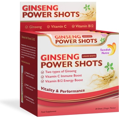 Swedish Nutra Ginseng Power shoty 20 ks