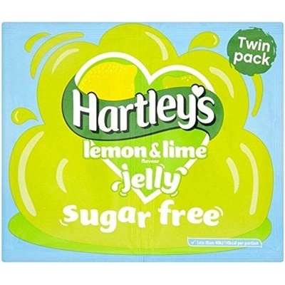Hartleys instantní želé s příchutí citronu a limetky bez cukru 23 g