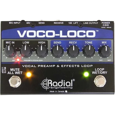Radial Engineering Voco Loco Ефект за китара (32453)