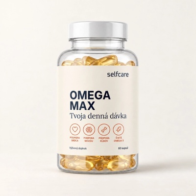 Selfcare OMEGA MAX – omega 3, 60 kapsúl