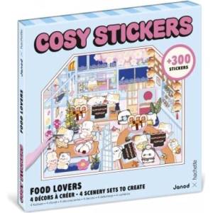Janod Cosy Stickers Стикери Minisvet Лакомства (J09310)