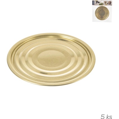 Zaváracie viečko k plechovke pr. 11 cm 5 ks