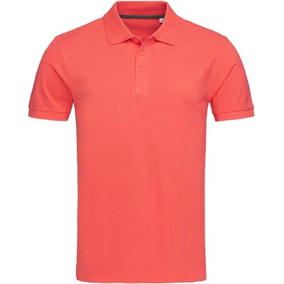 Stedman Polo tričko Harper Polo Salmon Pink ružová lososová