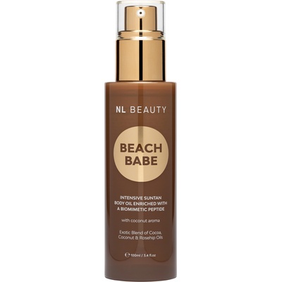 NL Beauty Олио за тяло за по-бърз тен Beach Babe, Coconut, 100 ml