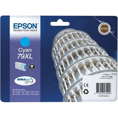 Epson 79 XL C13T79024010 циан (cyan) оригинална касета (C13T79024010)