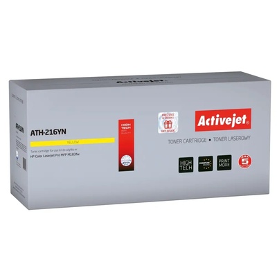 Compatible Тонер Activejet ATH-216YN (заместител за HP 216A W2412A, Supreme, 850 страници, жълт) с чип (ATH-216YN CHIP)