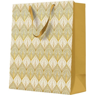 Darčeková taška Premium Ornamental Gold, large