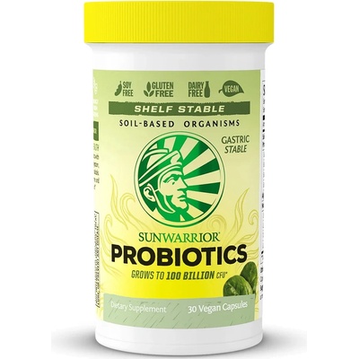 Sunwarrior Probiotics 30 V-Caps Probiotika 30 Vegan kapslí