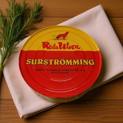 Roda Ulven Surströmming Surströmming Roda Ulven 300 g – Zboží Dáma