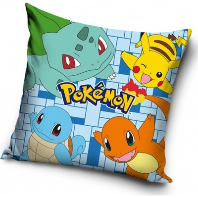 Carbotex Polštář Pokémon Tým snů 40x40 – Zboží Dáma