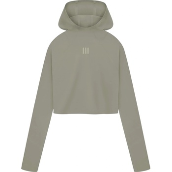 Adidas Суичър Adidas Women's Athletics Cropped Hoodie - Clay