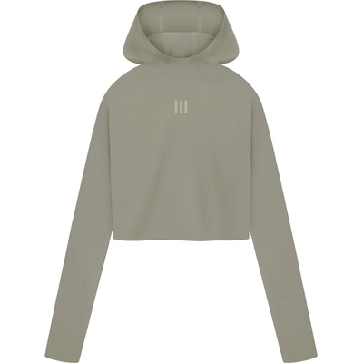 Adidas Суичър Adidas Women's Athletics Cropped Hoodie - Clay