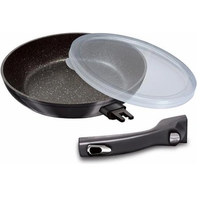 BerlingerHaus pánev s odnímatelnou rukojetí Carbon PRO 28 cm
