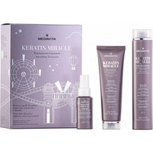 MedaVita Keratin Miracle šampón 250 ml + maska na vlasy 150 l + sprej na vlasy 50 ml dárková sada