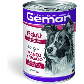 Gemon Adult Medium Beef & Liver 415 g