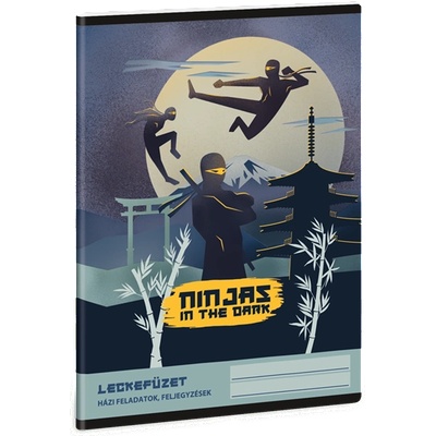 Ars Una Ninjas in the dark 25 (5457) A5 тетрадка за упражнения 50844579 (50844579)