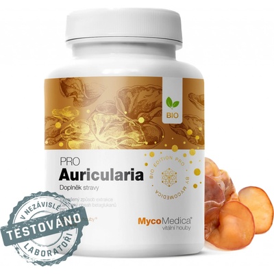 MycoMedica Auricularia polytricha Bylinné kapsle 2 x 90 kapslí