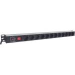 Intellinet 12 Plug 1,6 m Switch (714044)