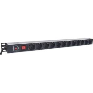 Intellinet 12 Plug 1,6 m Switch (714044)