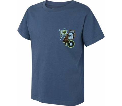 Husky Tee Patch blue