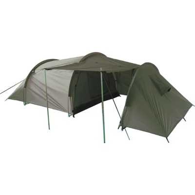 Mil-Tec Палатка с коридор за 3 души, маслиновозелена, 415 x 180 см x 120 см (14226000)