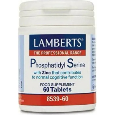 LAMBERTS Хранителна добавка за нормална когнитивна функция, Lamberts Phosphatidyl Serine Complex 60 Tabs