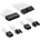 Kolink Core Standard Braided Cable Extension Kit - Brilliant White (ZUAD-1420)