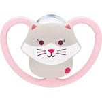Nuk Силиконова залъгалка NUK Perfect Match Air - 18 м+, Коте (10177226) - baby