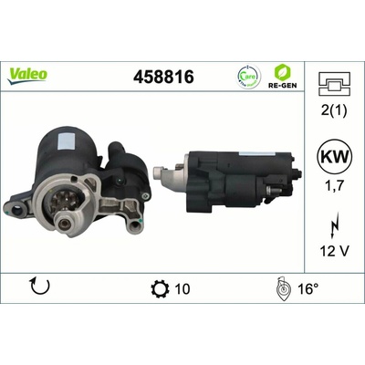 Startér VALEO 458816
