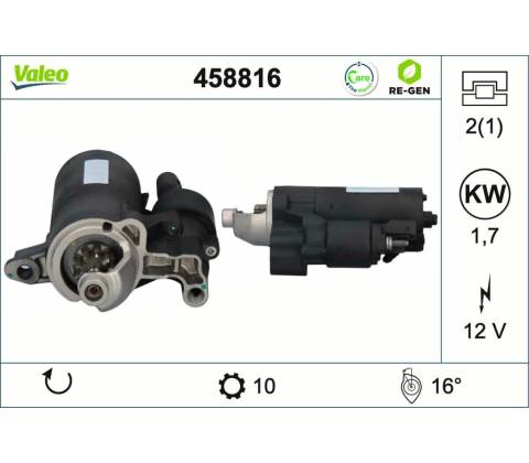 Startér VALEO 458816