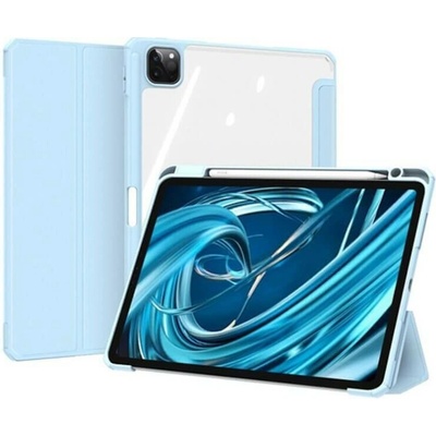 SES 2v1 Smart flip cover + zadní silikonový ochranný obal s držákem na pero Apple iPad 10.2 2021 9. generace 12392 světle modrý