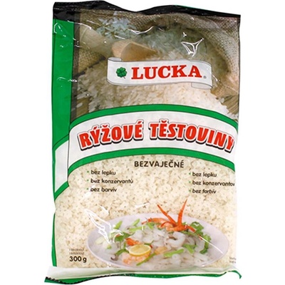 Lucka Těstoviny rýžové pol. hvězdičky 300 g