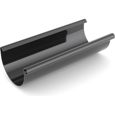 Bryza PVC strešný žľab 125 mm 3 bm čierny