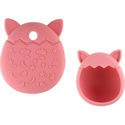 Tmavě růžový obal na Tamagotchi