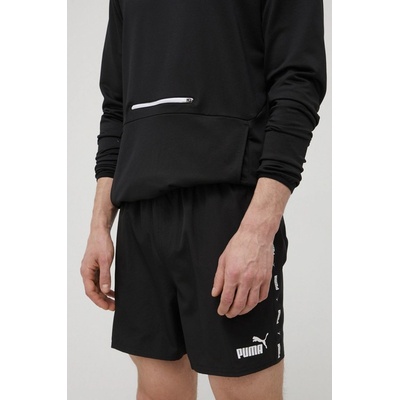 Puma Tréningové šortky Ess+ Tape pánske čierna