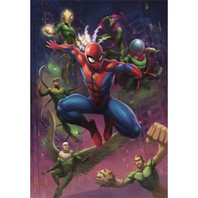 Clementoni - Puzzle Compact Spiderman - 1 000 piese