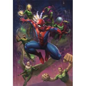 Clementoni - Puzzle Compact Spiderman - 1 000 piese