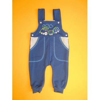 Arex ČR Tepláky s laclem a aplikací denim