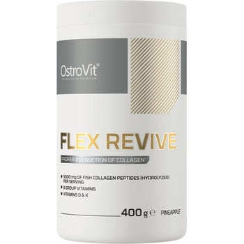 OstroVit Flex Revive | with Fish Collagen, Boswellia & Rose Hips [400 грама] Ананас