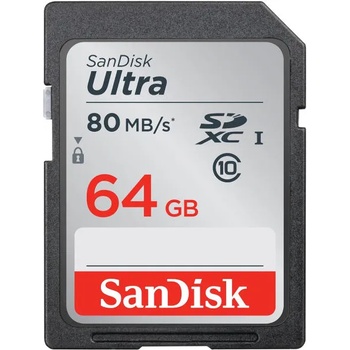 SanDisk SDXC Ultra 64GB C10/UHS-I SDSDUNC-064G-GN6IN/139768