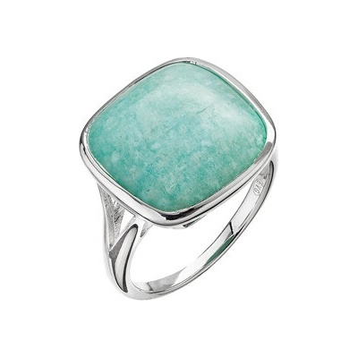 Evolution Group Stříbrný prsten s amazonitem 15033.3