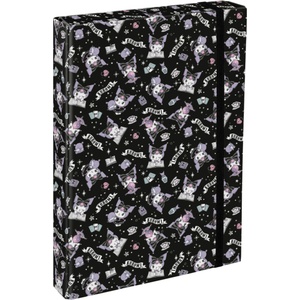 Baagl Папки за училищни тетради A4 Jumbo Kuromi Black BAAGL | Cheren | Момчешки | UNI