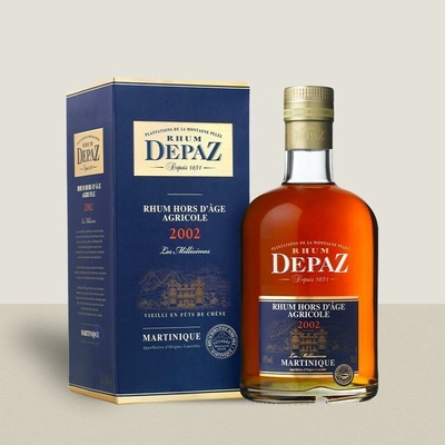 Depaz Rhum Hors d'Âge Agricole 2002 45% 0,7 l (karton)