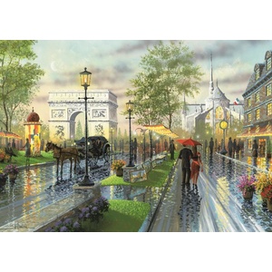 Art Puzzle - Puzzle Spring Walk, Paris - 1 000 piese