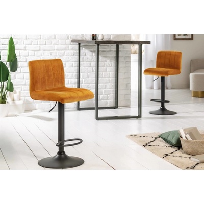 LuxD Walnut horčicový zamat