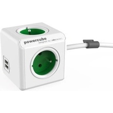 PowerCube Extended USB 1,5 m zelená